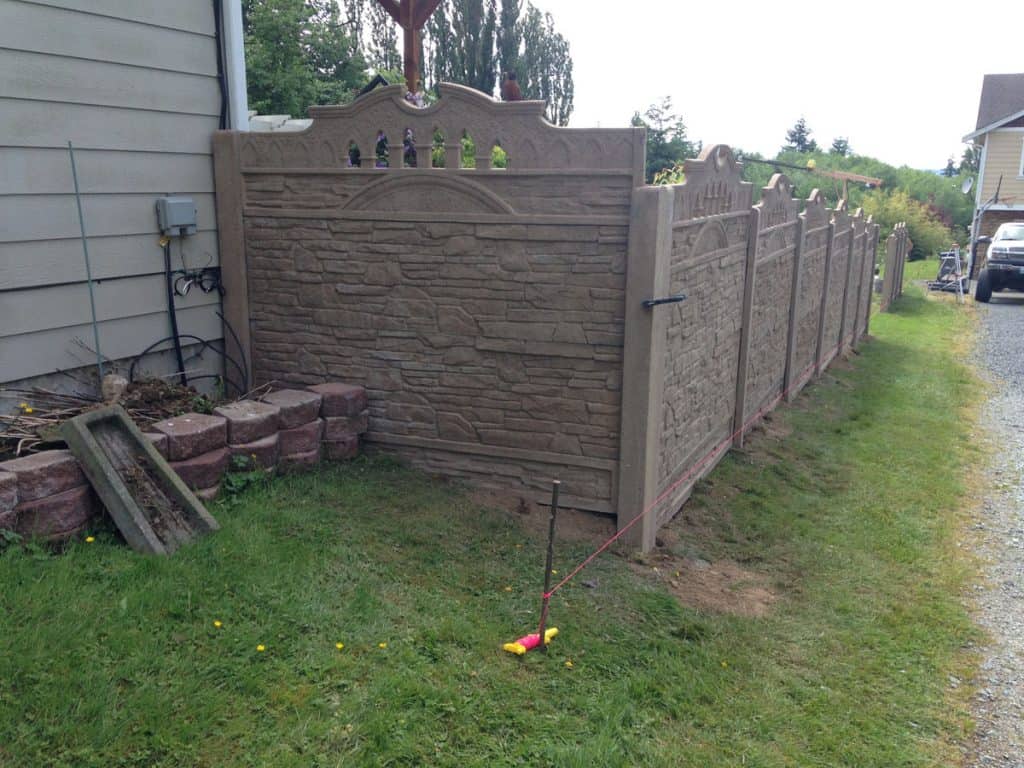 fence for life concrete fence review