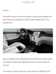 tesla model x upgrade