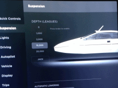 tesla 20000 leagues under the sea, tesla air suspension, tesla suspension settings, tesla suspension
