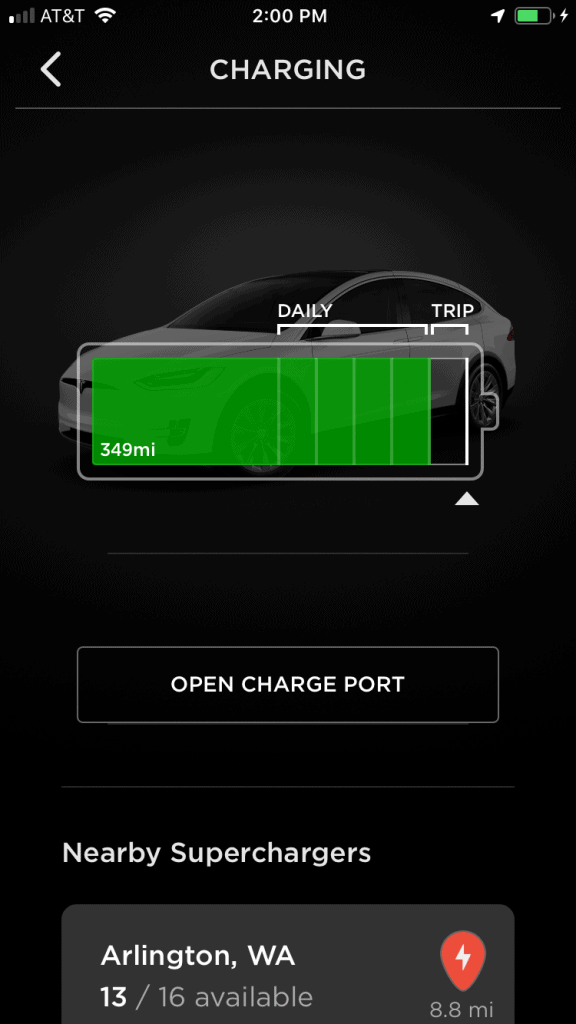 Tesla range update - 349 miles