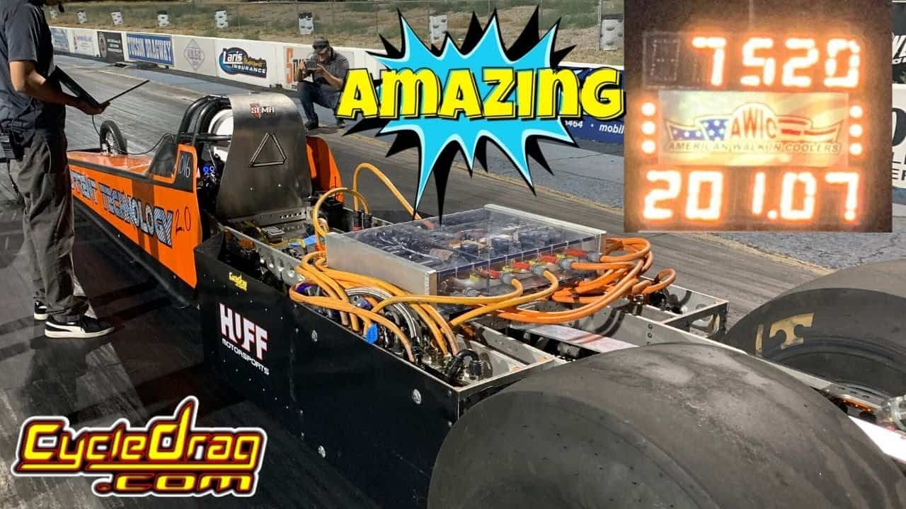 What Does an Electric Dragster Sound Like at 200mph? - Fabville