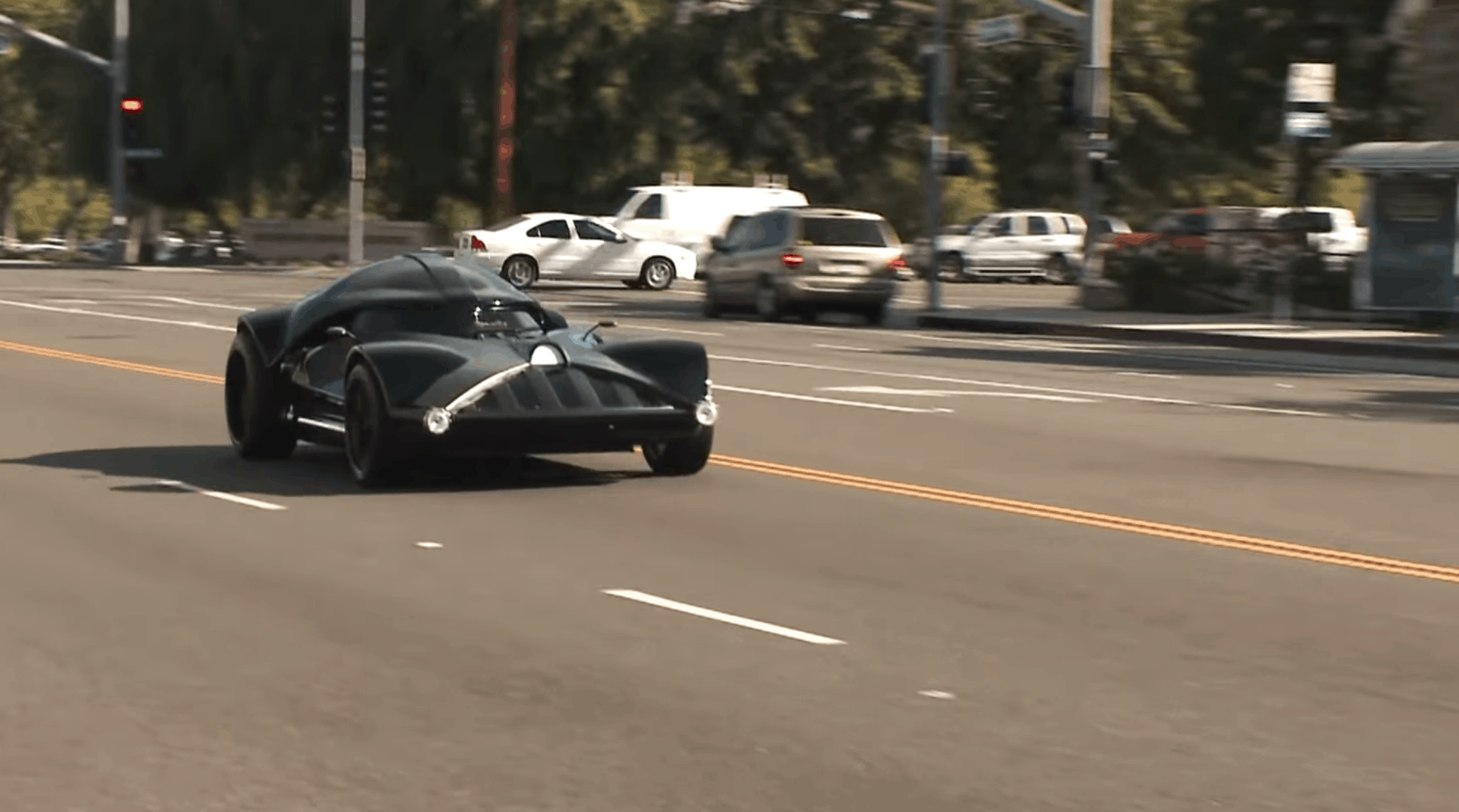 darth vader's car - full-size and driveable