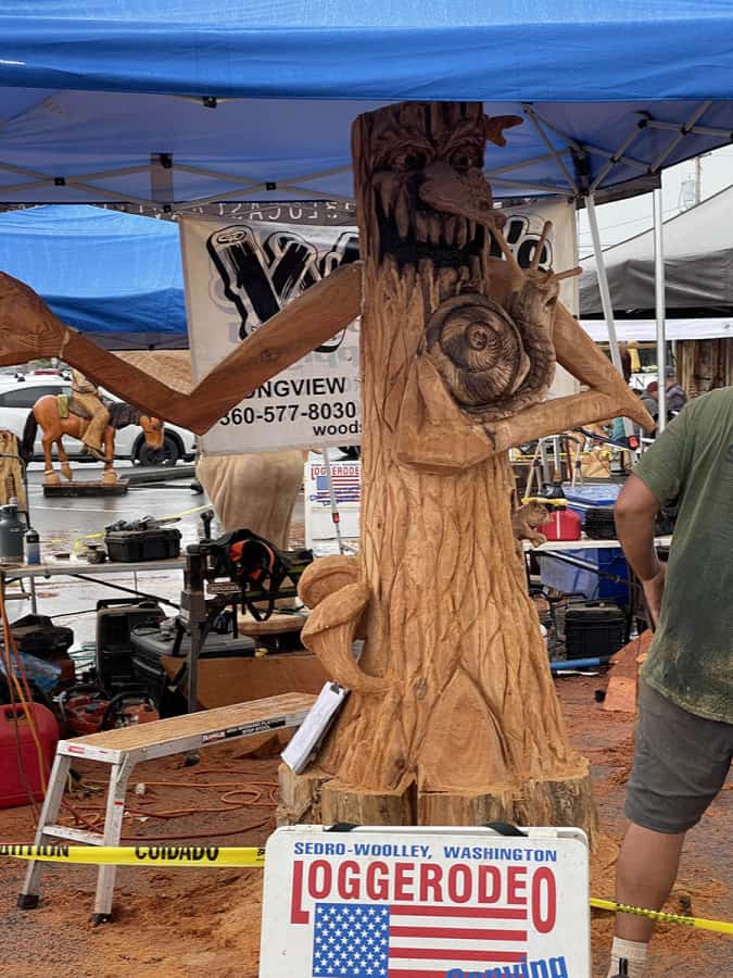 2022 Sedro Woolley, WA Loggerodeo (Chainsaw Carving Competition)