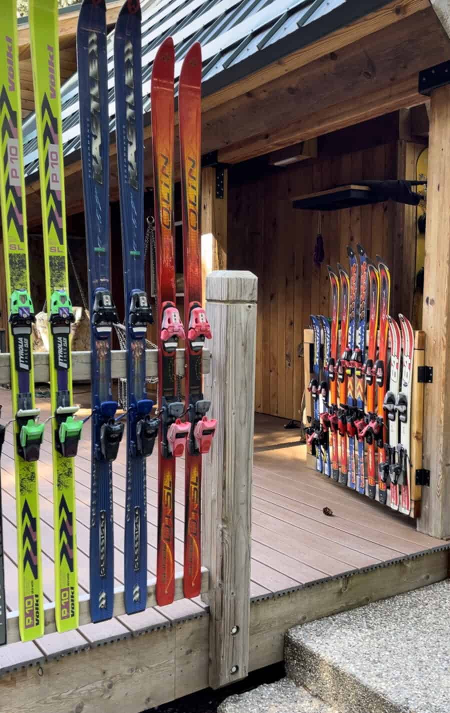 Ski-tastic Deck Balusters: A Unique Twist for Your Mountain Cabin Deck on a Budget