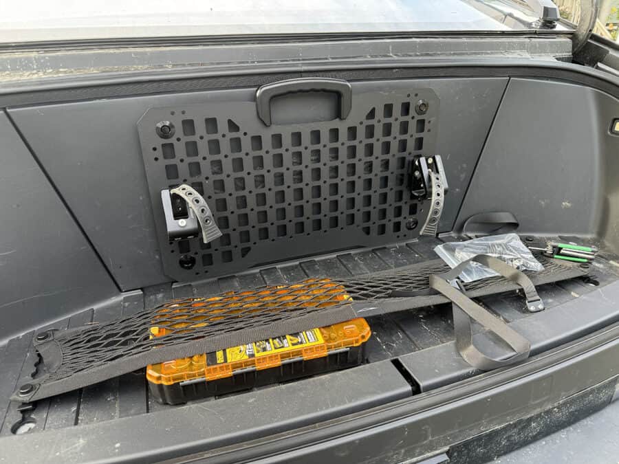 How to Install a MOLLE Panel in the Tesla Cybertruck’s Frunk