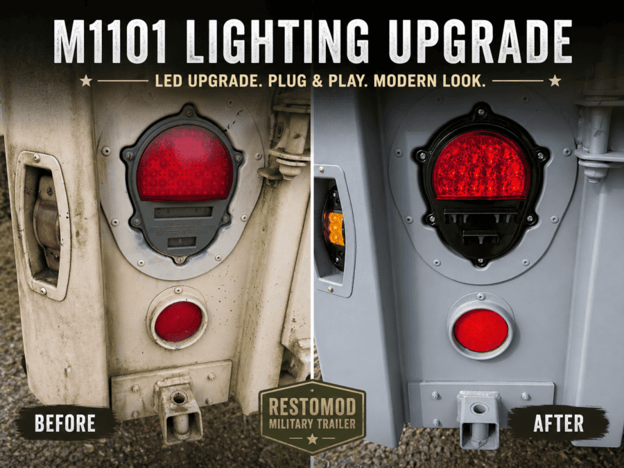 m1101 m1102 humvee replacement led side marker lights and led replacement taillights