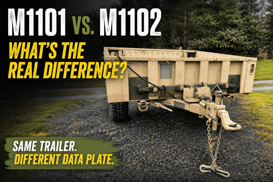 M1101 vs. M1102 Military Trailers: What’s the Real Difference?