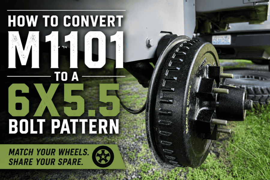How to Convert an M1101 to a 6×5.5 Bolt Pattern